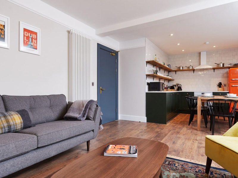 Node Living Fitzwilliam Square - Coliving Room Premium - Living Room (2)