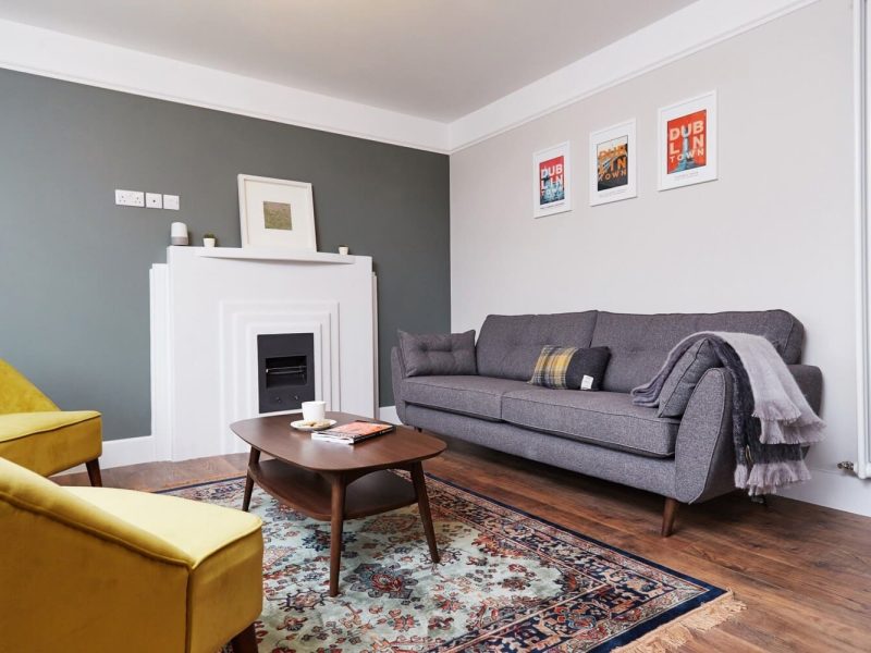 Node Living Fitzwilliam Square - Coliving Room Premium - Living Room 3