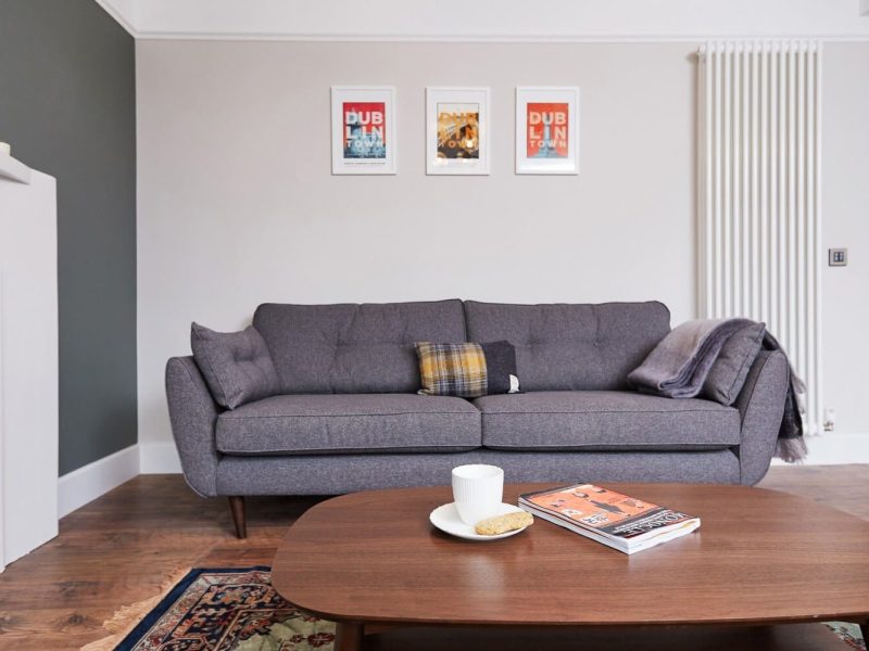 Node Living Fitzwilliam Square - Coliving Room Premium - Living Room 4