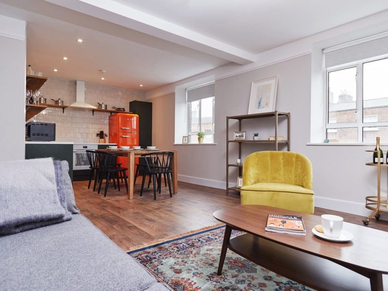 Node Living Fitzwilliam Square - Coliving Room Premium - Living Room 5