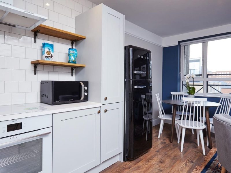 Node Living Fitzwilliam Square - Coliving Room Standard - Kitchen-1