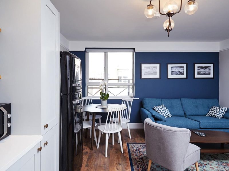 Node Living Fitzwilliam Square - Coliving Room Standard - Living Room-4