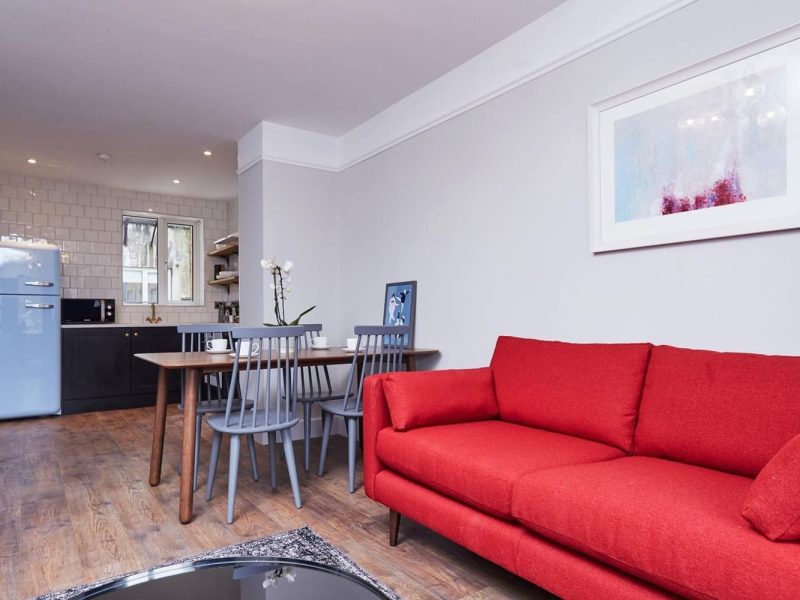 Node Living Fitzwilliam Square - Coliving Room Standard - Living Room