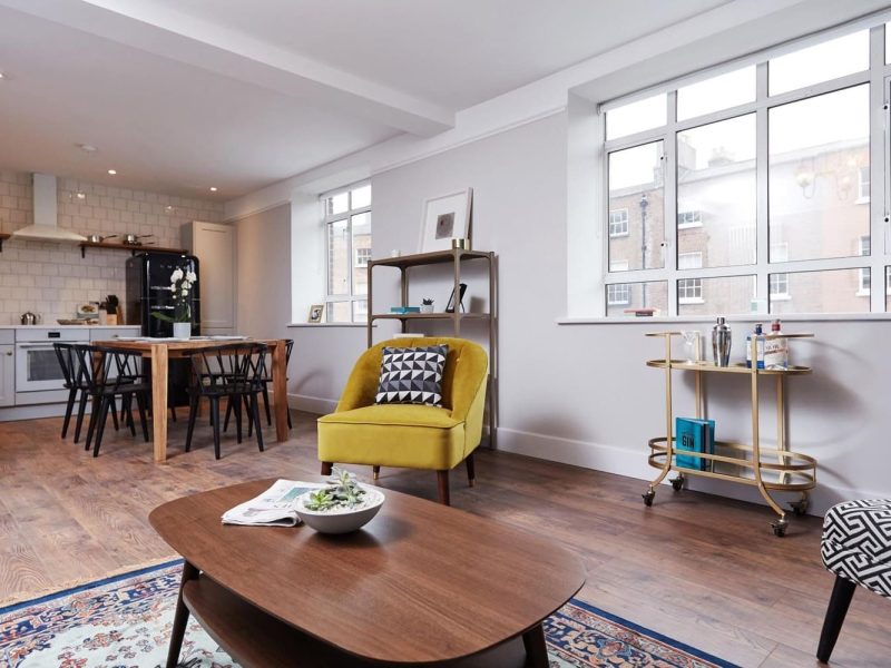 Node Living Fitzwilliam Square - Furnished Apartment - Living Room-5