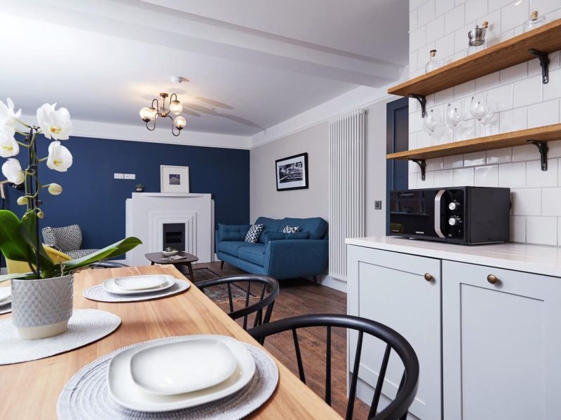 Node Living Fitzwilliam Square - Furnished Apartment - Living Room-7