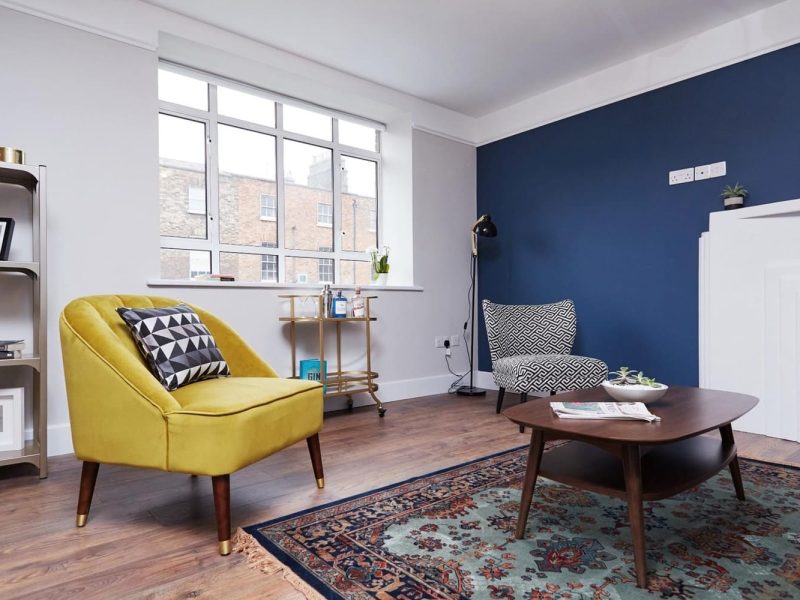 Node Living Fitzwilliam Square - Furnished Apartment - Living Room-8