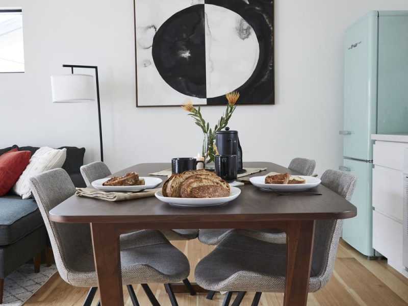 Node Living Los Angeles - Furnished Apartment 910 3Q Everett - Living Room-5