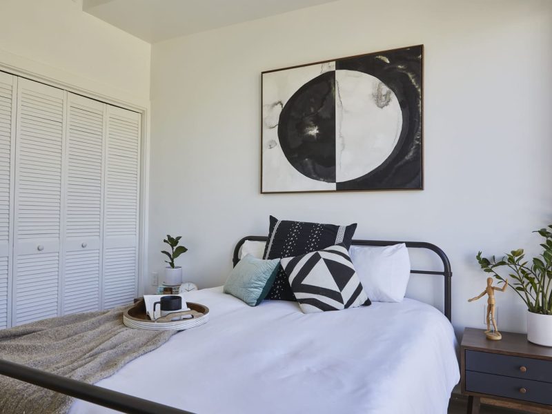 Node Living Los Angeles - Furnished Apartment 914 Everett 3BED - Bedroom-2