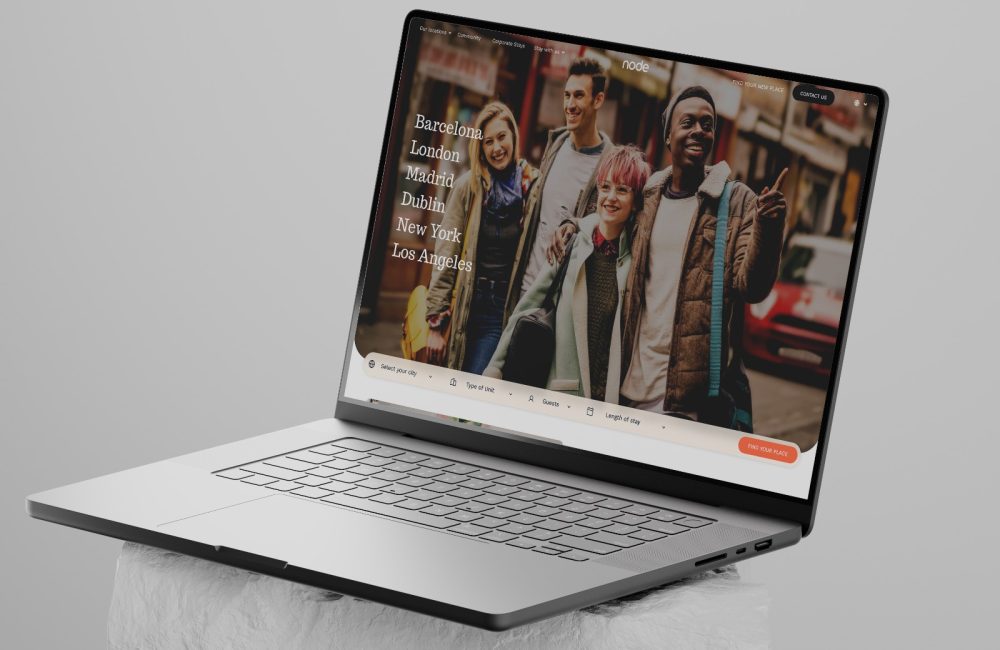 Node Living mockup