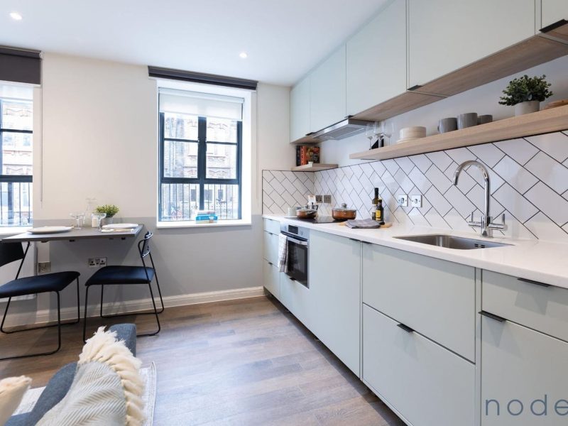 Node London Brixton - Apt 10 - Kitchen- Dining Room-1 WM
