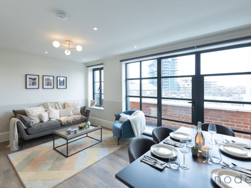 Node London Brixton - Apt 60 - Living Room - Dining Room -1 WM