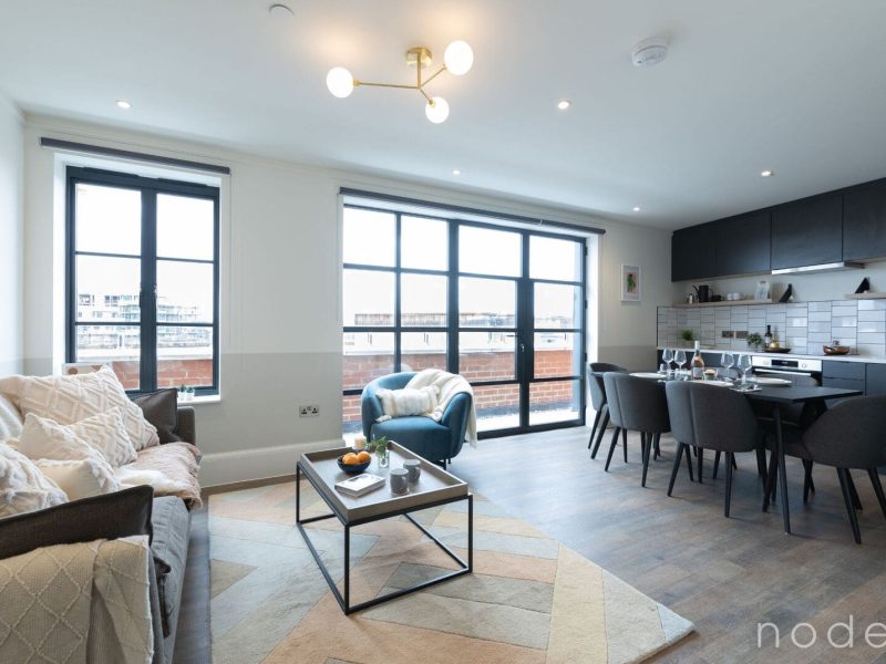 Node London Brixton - Apt 60 - Living Room - Dining Room - Kitchen-1 WM